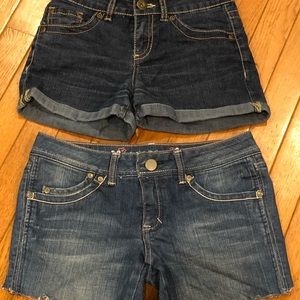 Jean shorts